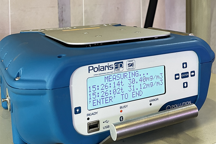 FID analyser voor periodieke emissiemetingen