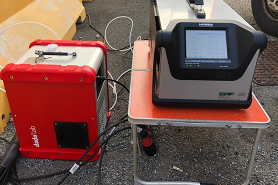 Draagbare compressor koeler