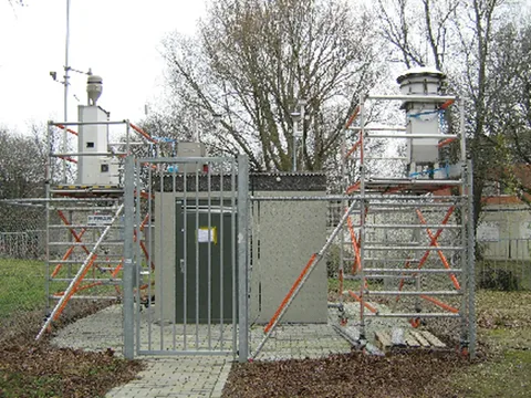 Grimm PM monitor measurement site